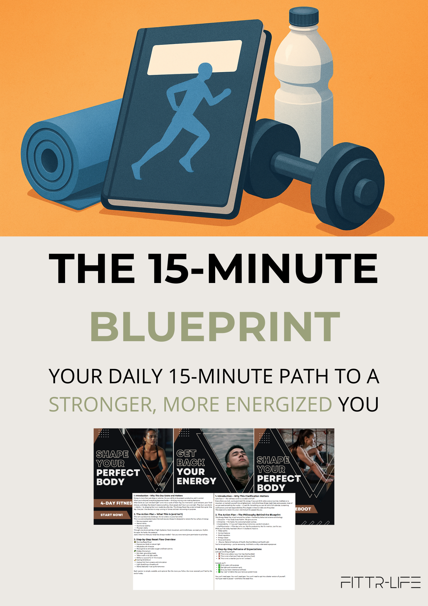 15-Minute Home Workout Plan - Fast, No-Equipment Fitness for Busy People (Fittr Blueprint)